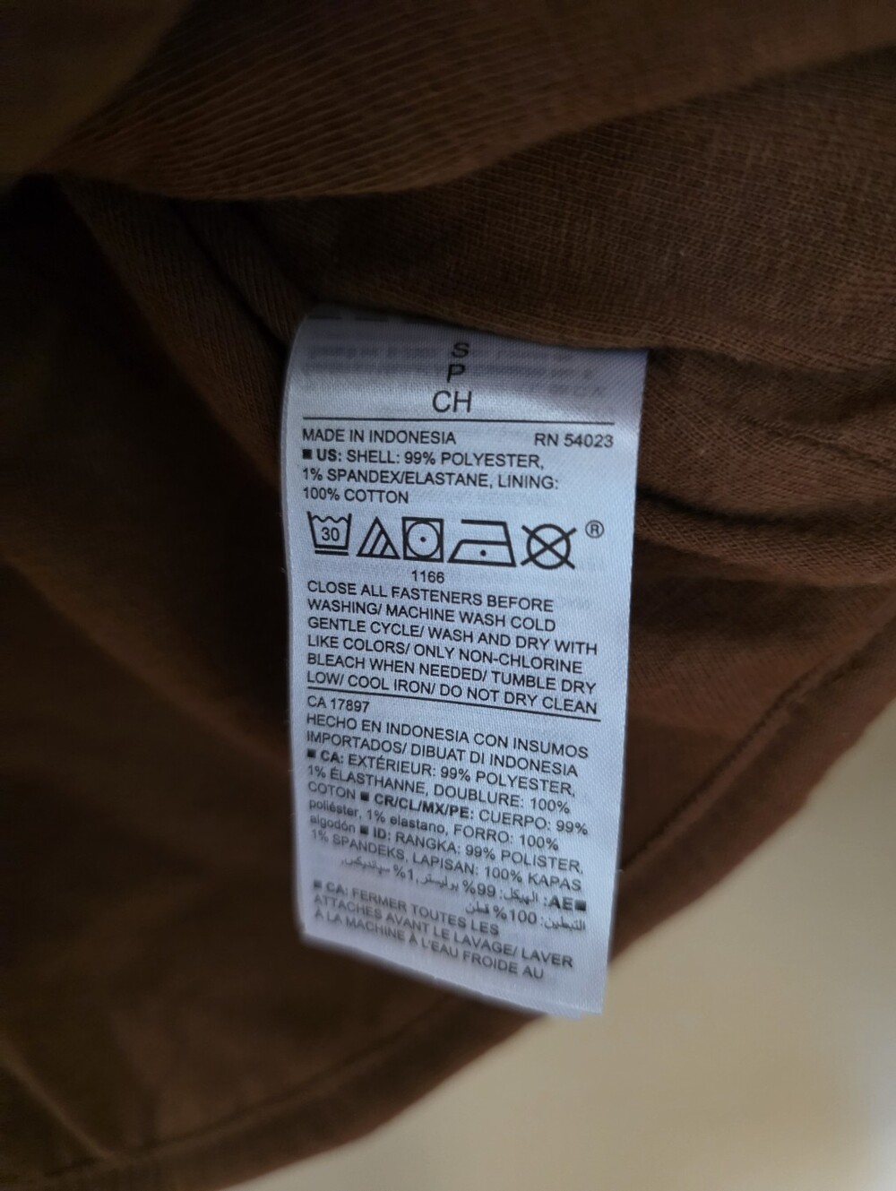 Old Navy Brown Textured Quilted Snap Jacket S Lightweight Pockets Classic Boho - Picture 6 of 10